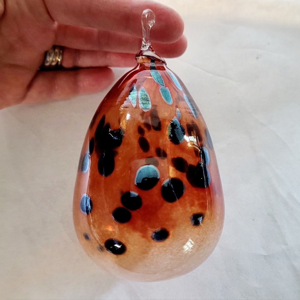 VTG Handblown Glass Ornament